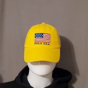 Ralph Lauren Polo USA Flag Hat